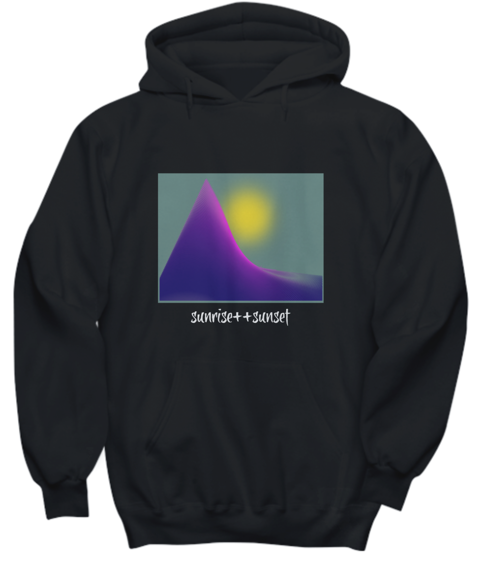 Hoodie Printing Online - Sunrise and Sunset 1