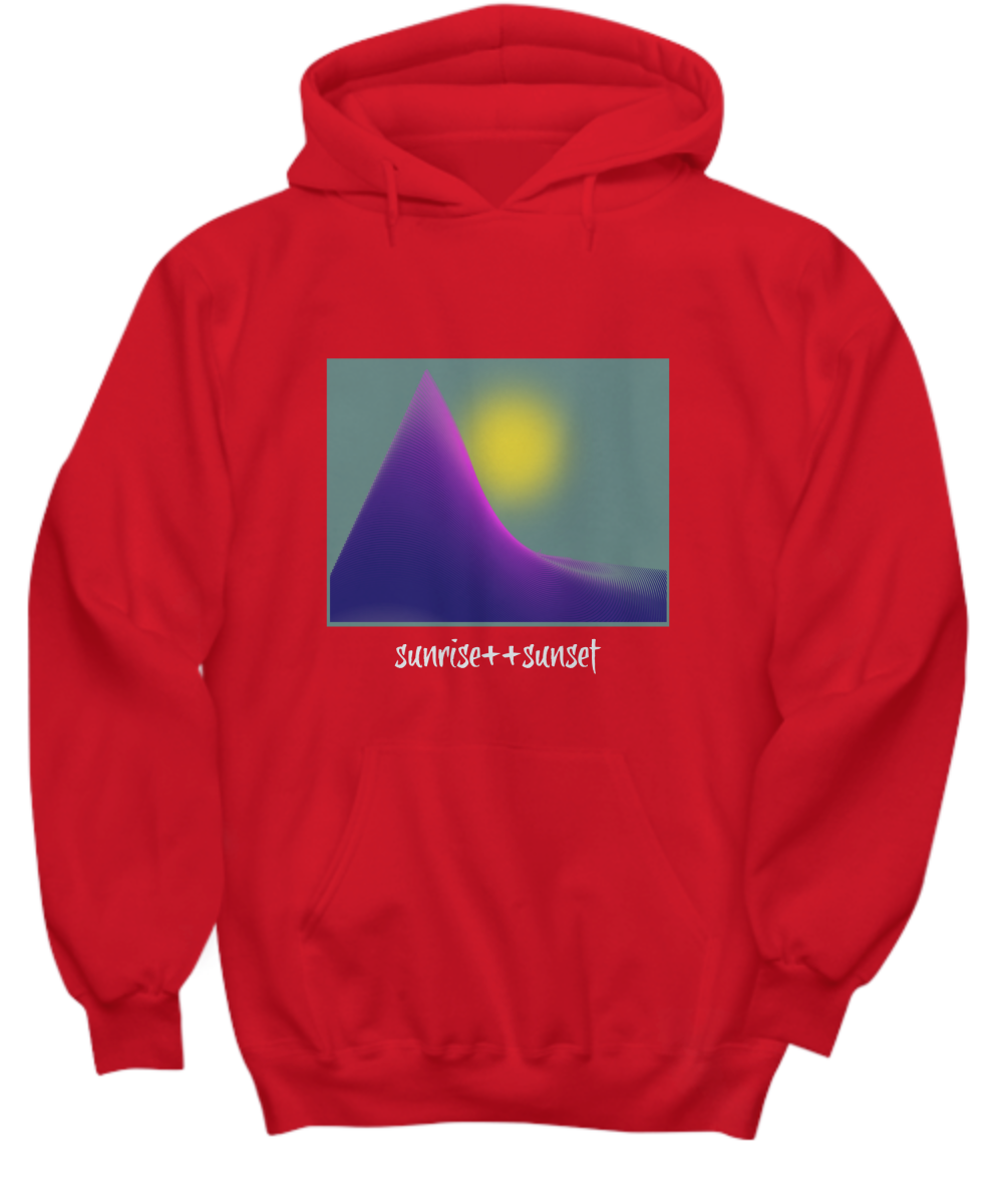 Hoodie Printing Online - Sunrise and Sunset 3